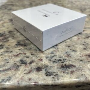 Apple AirPods with White Charging Case